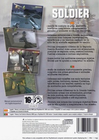 WWII: Soldier - Box - Back (Europe) - 483x680