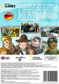 National Geographic Challenge! - Box - Back (Germany) - 559x800