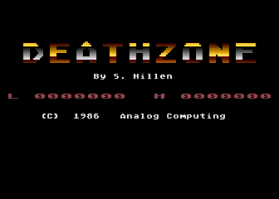 Deathzone - Screenshot - Game Title (North America) - 336x240