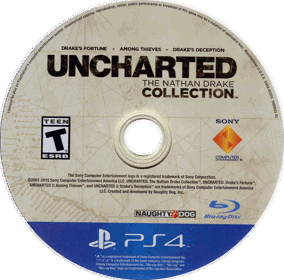 Uncharted: The Nathan Drake Collection - Disc (North America) - 754x744