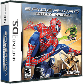 Spider-Man: Friend or Foe - Box - 3D (North America) - 869x878