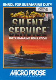 Silent Service - Box - Front (Europe) - 1175x1662