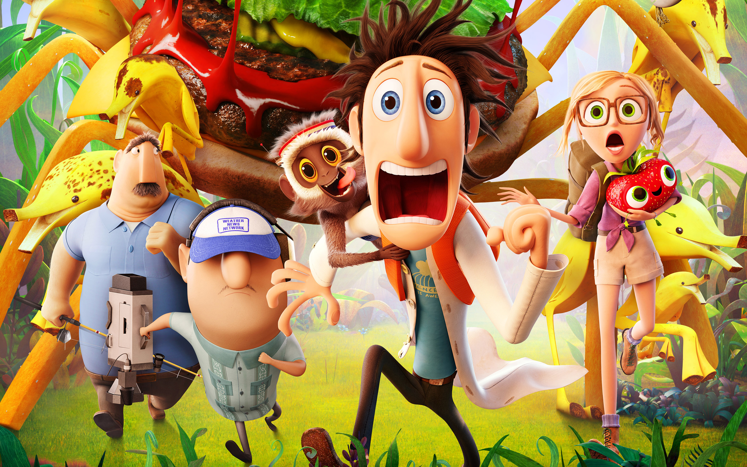 Illustration of Cloudy With a Chance of Meatballs 2