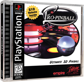 Pro Pinball - Box - 3D (North America) - 1227x1200