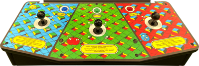 Marble Man: Marble Madness II - Arcade - Control Panel (United States) - 3952x1327