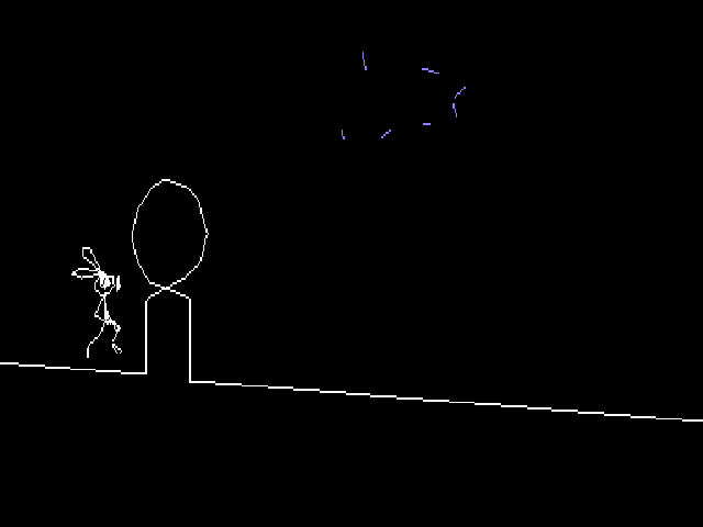 Illustration of Vib-Ribbon