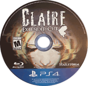 Claire Extended Cut - Disc (North America) - 601x592