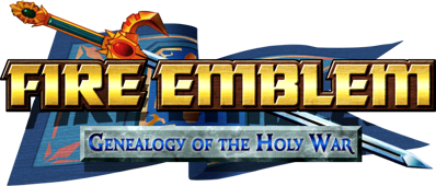 Fire Emblem: Genealogy of the Holy War - Clear Logo (World) - 1072x458