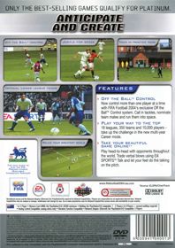 FIFA Soccer 2004 - Box - Back (Australia) - 566x800