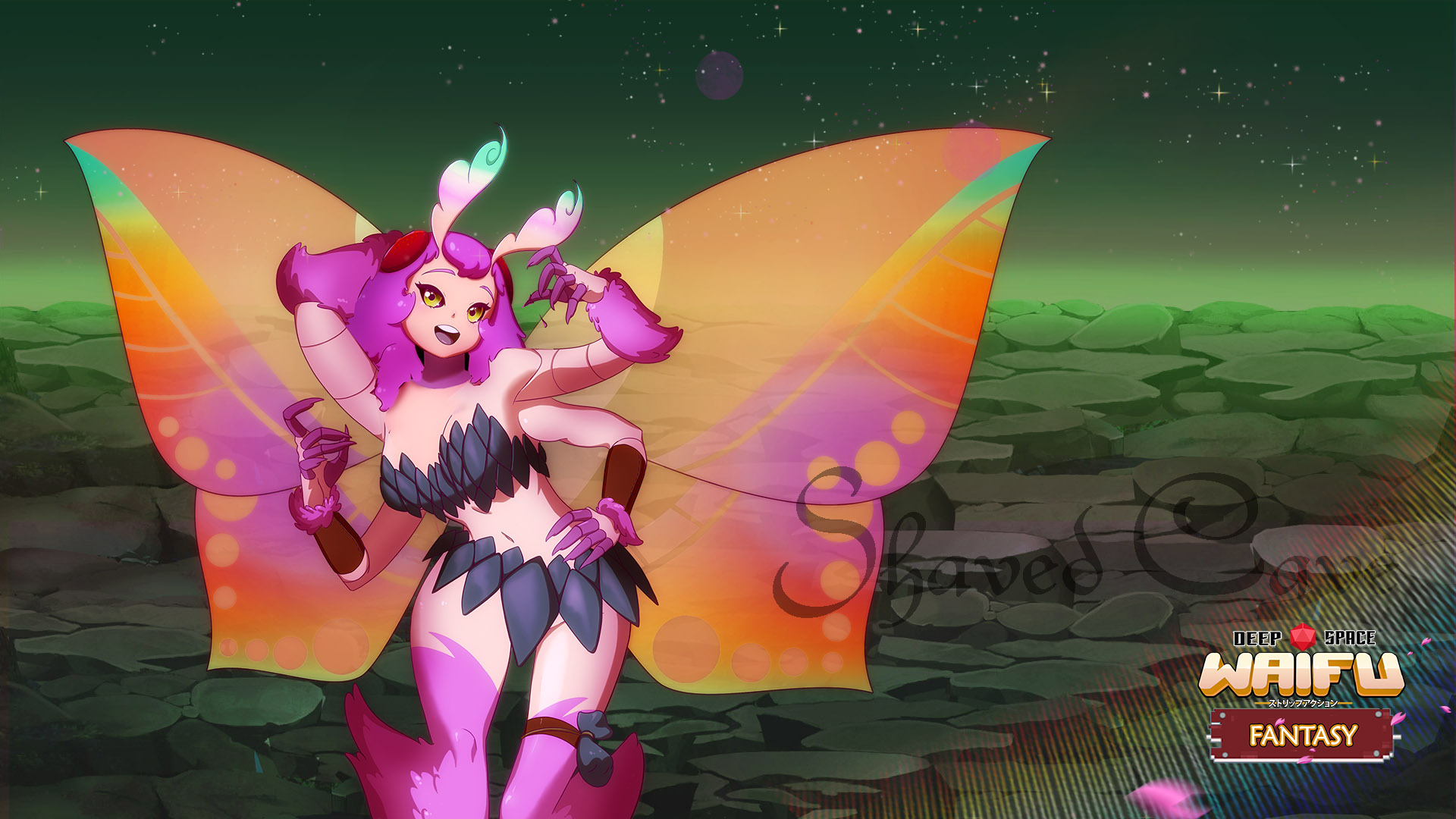 Illustration of Deep Space Waifu Fantasy