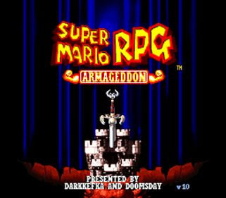Super Mario RPG: Armageddon - Screenshot - Game Title (World) - 256x224