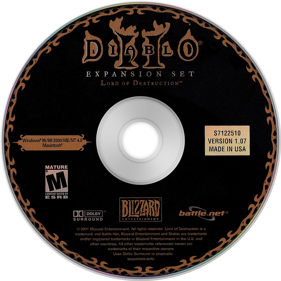 Diablo II: Lord of Destruction - Disc (North America) - 1406x1406