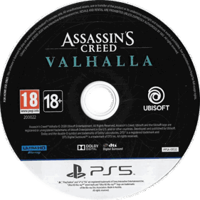 Assassin's Creed: Valhalla - Disc (Europe) - 777x777