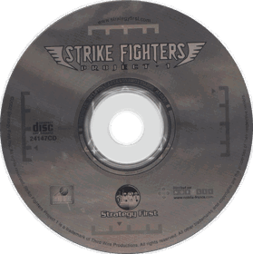 Strike Fighters: Project 1 - Disc (Europe) - 772x776