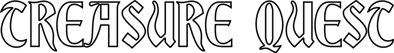 Treasure Quest - Clear Logo (North America) - 2400x323