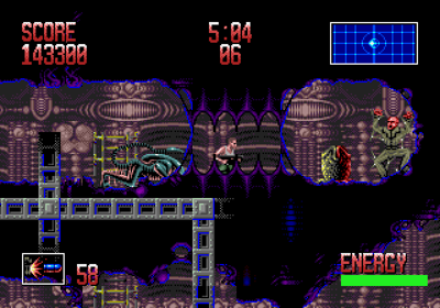 Alien 3 - Screenshot - Gameplay (World) - 640x448