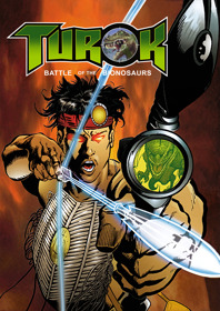 Turok: Battle of the Bionosaurs - Fanart - Box - Front (World) - 1800x2550