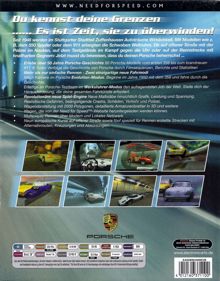Need for Speed: Porsche Unleashed - Box - Back (Germany) - 1173x1497