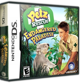 Petz Rescue: Endangered Paradise - Box - 3D (North America) - 575x598
