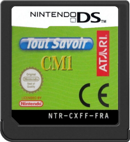 Tout Savoir CM1 - Cart - Front (France) - 517x564