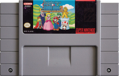 BS Super Mario USA: Power Challenge - Cart - Front (United States) - 797x507