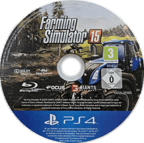 Farming Simulator 15 - Disc (Europe) - 1004x997