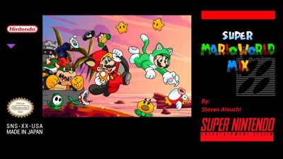 Super Mario World Mix - Box - Front (World) - 1280x720