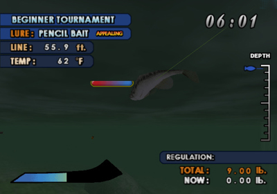 Fisherman's Bass Club - Screenshot - Gameplay (World) - 640x448