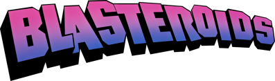 Blasteroids - Clear Logo (World) - 2640x778
