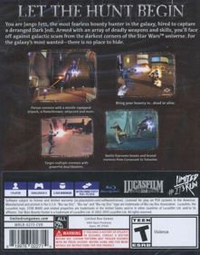 Star Wars: Bounty Hunter - Box - Back (North America) - 595x756