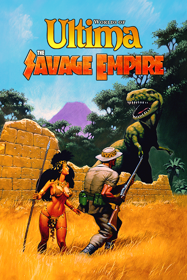 Worlds of Ultima: The Savage Empire - Fanart - Box - Front (World) - 600x900