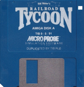 Sid Meier's Railroad Tycoon - Disc (Europe) - 766x800