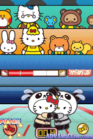 Hello Kitty no Panda Sports Stadium - Screenshot - Gameplay (Japan) - 256x384