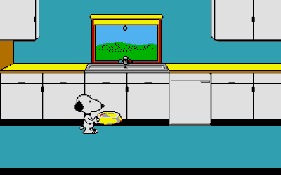 Snoopy: The Cool Computer Game - Screenshot - Gameplay (Europe) - 320x200