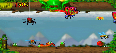 Ripper Ribbit - Screenshot - Gameplay (World) - 512x236