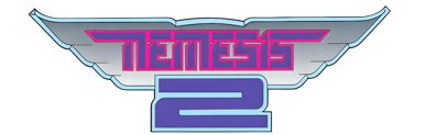Gradius 2 - Clear Logo (World) - 4096x1268