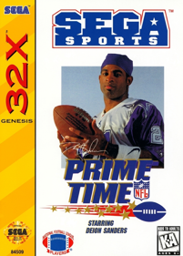 Prime Time NFL Starring Deion Sanders - Box - Front (North America) - 864x1207