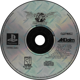 Street Fighter: The Movie - Disc (North America) - 1000x1000