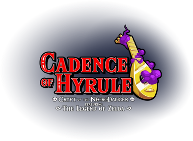 Cadence of Hyrule: Crypt of the NecroDancer Featuring The Legend of Zelda - Clear Logo (North America) - 982x720