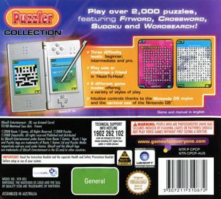 Puzzler Collection - Box - Back (Australia) - 885x800