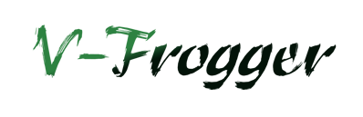 V-Frogger - Clear Logo (North America) - 2400x778