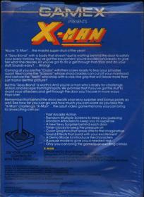 X-Man - Box - Back (North America) - 600x823