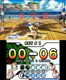 Super Strike Beach Volleyball - Screenshot - Gameplay (World) - 346x415
