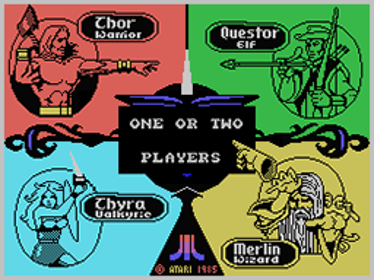 Gauntlet - Screenshot - Game Select (World) - 256x192