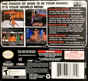 WWE SmackDown vs. Raw 2010 - Box - Back (North America) - 946x881
