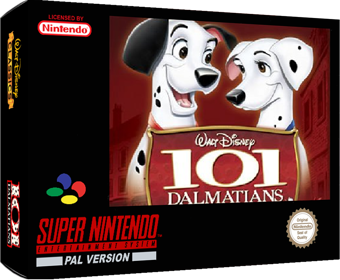 101 Dalmatians - Box - 3D (Europe) - 1000x825
