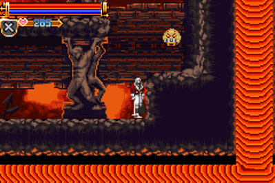 Castlevania: Harmony of Dissonance: Recolor - Screenshot - Gameplay (World) - 240x160