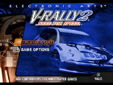 Need for Speed: V-Rally 2 - Screenshot - Game Title (North America) - 640x480