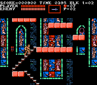 Castlevania III: Dracula's Curse - Screenshot - Gameplay (World) - 256x224