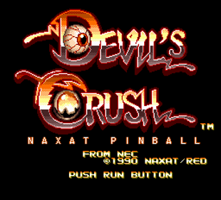 Devil's Crush - Screenshot - Game Title (North America) - 256x232